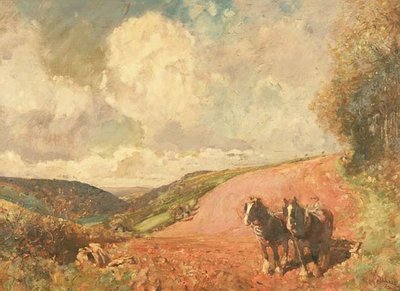 Červená půda v Devonu od E. and Freyburg F.P.(fl.c.1896) Bucknall