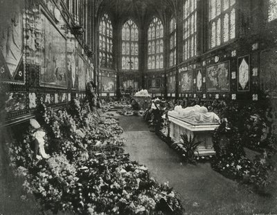 Pohřeb H.R.H. Vévoda z Clarence, leden 1892, c1897 od E. and S. Woodbury