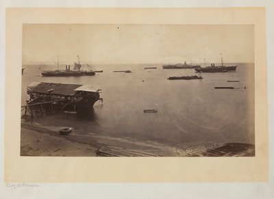 Panamský záliv od Eadweard Muybridge