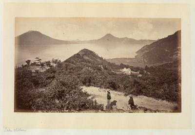 Jezero Amatitlán, Guatemala od Eadweard Muybridge