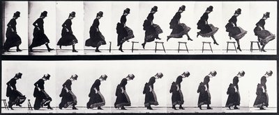 Pohybová studie, cca 1872-1885 od Eadweard Muybridge