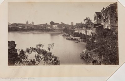 Panama z přehlídkového mola od Eadweard Muybridge