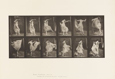 Talíř 188. Tanec (efektní) od Eadweard Muybridge
