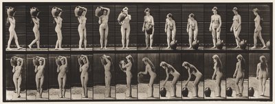 Talíř 226. Vyjmutí nádoby na vodu z ramene na zem a otočení od Eadweard Muybridge