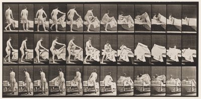 Talíř 263. Vstávání do postele od Eadweard Muybridge