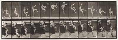 Talíř 366. Běh, zatáhni a kopni od Eadweard Muybridge