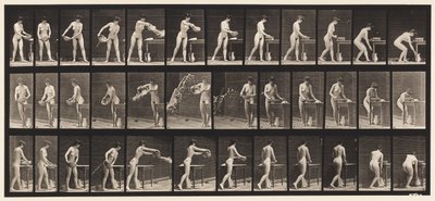 Talíř 402. Vyprázdnění nádrže na vodu od Eadweard Muybridge