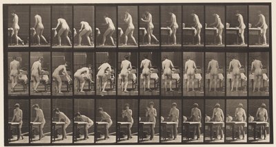 Talíř 435. Žehlení prádla od Eadweard Muybridge