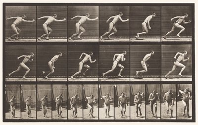 Talíř 59. Start do běhu (boty) od Eadweard Muybridge
