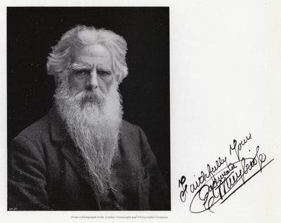 Portrét Eadwearda Muybridge (černobílá fotografie) od Eadweard Muybridge
