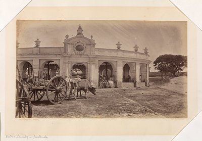 Veřejná prádelna, Guatemala od Eadweard Muybridge