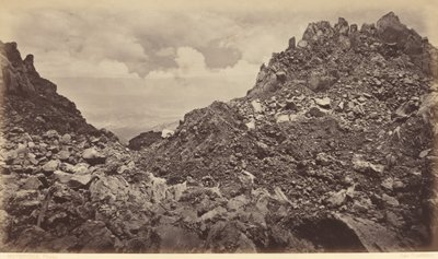 Quezaltenango z kráteru sopky od Eadweard Muybridge