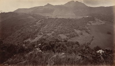 Sopka Santa María, Quetzaltenango, Guatemala od Eadweard Muybridge