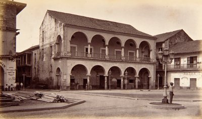 Cabildo, Panama od Eadweard Muybridge