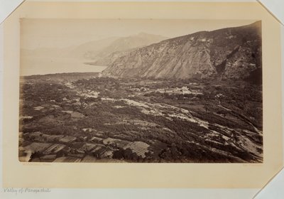 Údolí Panagachel, Guatemala od Eadweard Muybridge