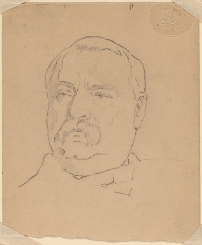 Grover Cleveland [recto] od Eastman Johnson