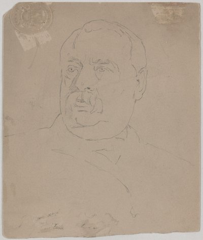 Grover Cleveland [verso] od Eastman Johnson
