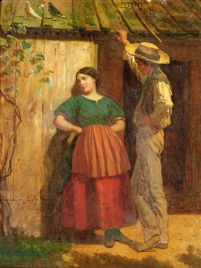 Rustikální námluvy od Eastman Johnson