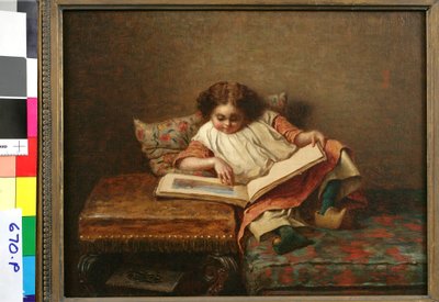 Milovník umění od Eastman Johnson