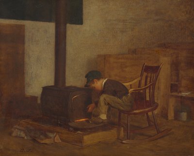 The Early Scholar, c. 1865. od Eastman Johnson