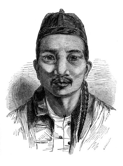 Ko-tsching Dschang, 1848. od Ebenezer Landells