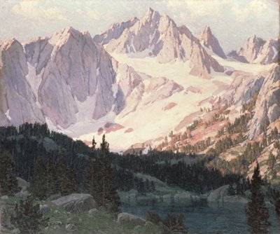 Jezero v High Sierra (ropa) od Edgar Alwin Payne