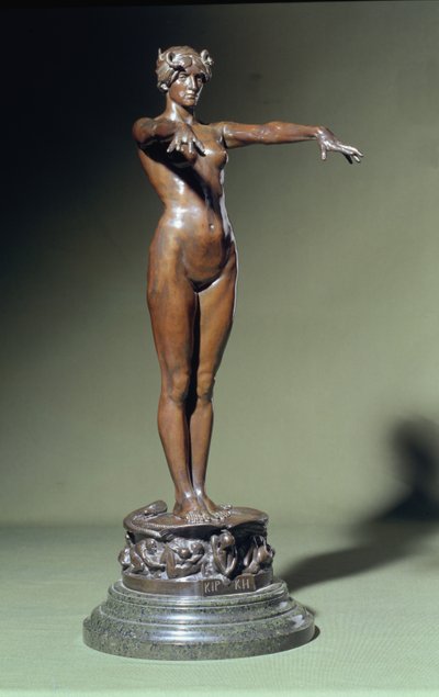 Circe, kolem 1893-94 (bronz a mramor) od Edgar Bertram Mackennal