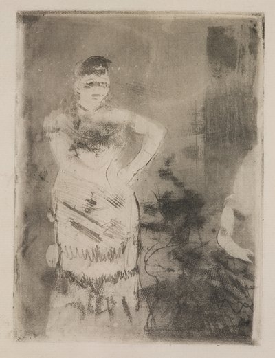 Zpěvák od Edgar Degas