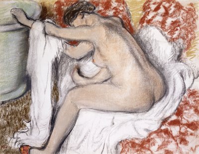 Po koupeli (Sušící se žena); La Sortie du Bain (Femme S