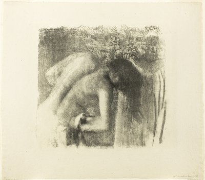 Po koupeli (velká verze) od Edgar Degas