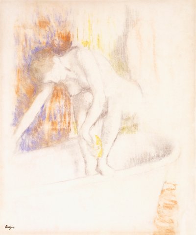 Po koupeli, 1890-1900 od Edgar Degas