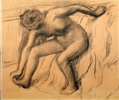 Po koupeli, 1892. od Edgar Degas