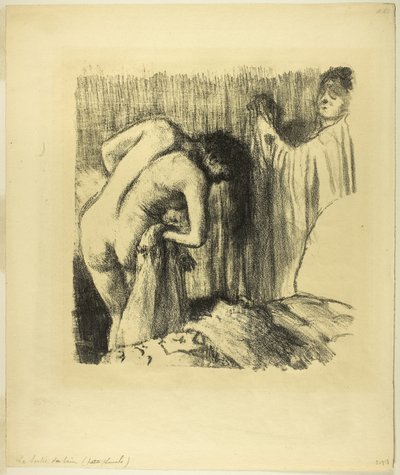 Po koupeli III od Edgar Degas
