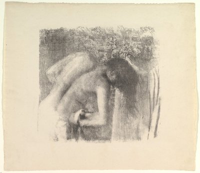 Po Bath velká verze, 1891-92. od Edgar Degas