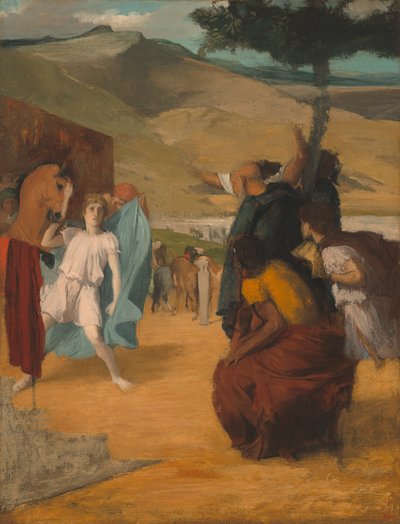 Alexandra a Bucefala od Edgar Degas