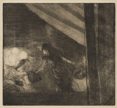 V Café des Ambassadeurs, c.1879-80 od Edgar Degas