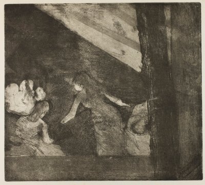 V Café des Ambassadeurs od Edgar Degas