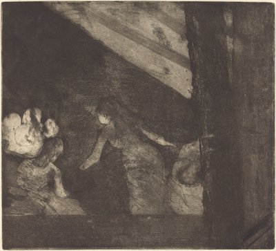 V Cafe des Ambassadeurs od Edgar Degas