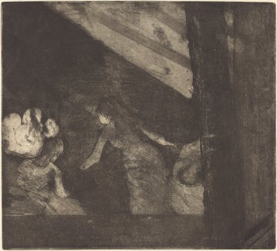 V Cafe des Ambassadeurs Aux Ambassadeurs, 18791880. od Edgar Degas