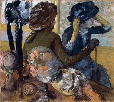 U Milliners, 1882 od Edgar Degas