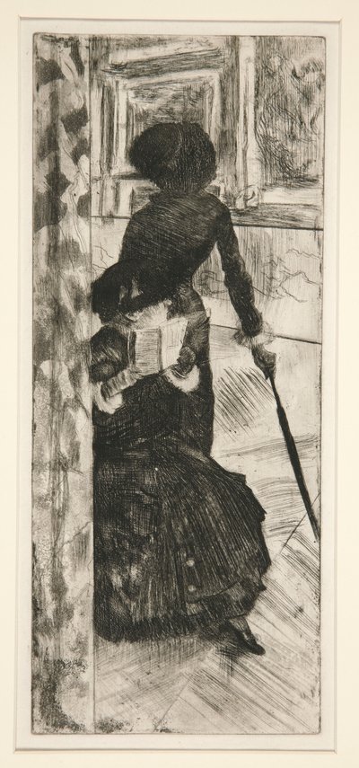 V Louvru: Malování (Mary Cassatt) od Edgar Degas