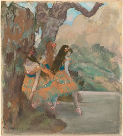 Baletní tanečníci od Edgar Degas