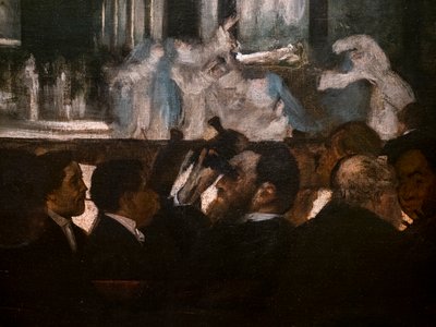 Balet Roberta Ďábla (detail). 1871-1872. Olej na plátně. od Edgar Degas