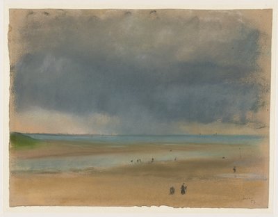 U moře od Edgar Degas