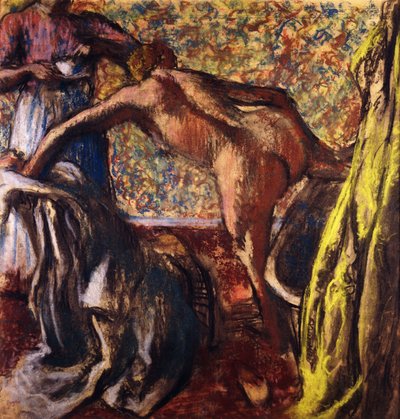 Snídaně po koupeli; Snídaně po koupeli, c.1895-98 od Edgar Degas