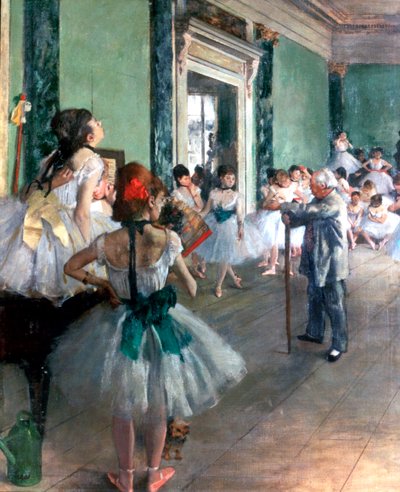 Taneční třída, 1874 od Edgar Degas
