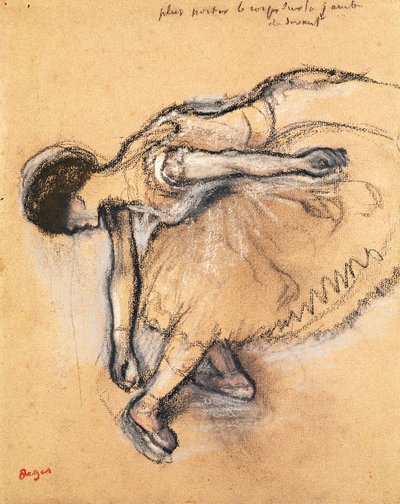Tanečník od Edgar Degas
