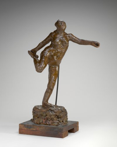 Tanečnice držící pravou nohu v pravé ruce, možná 19001911. od Edgar Degas