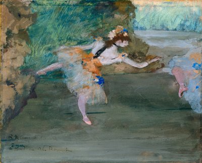 Tanečnice na jevišti, ca. 1877. od Edgar Degas