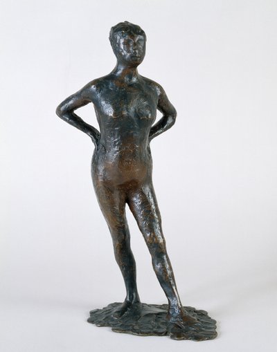 Tanečnice v klidu, 1892-95 (bronz) od Edgar Degas